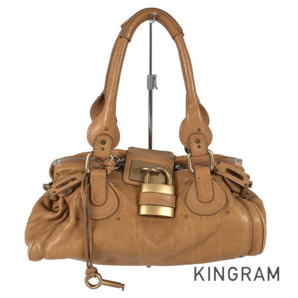 Chloe Paddington Leather Boston Bag